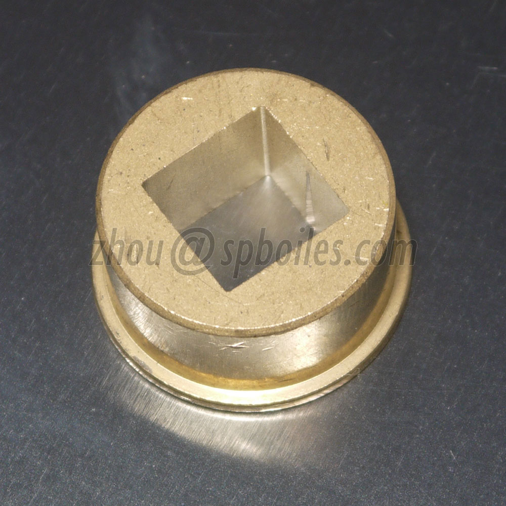 Square Bore Hole Brass Bronze Powder Metallurgy Bushing and Parts